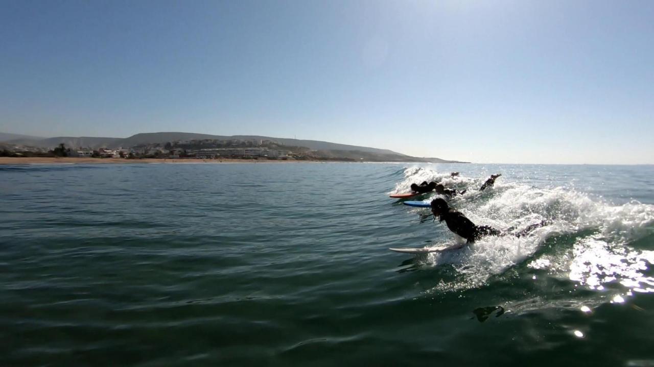 Bed and Breakfast Psycho Surf Camp Taghazout Exterior foto